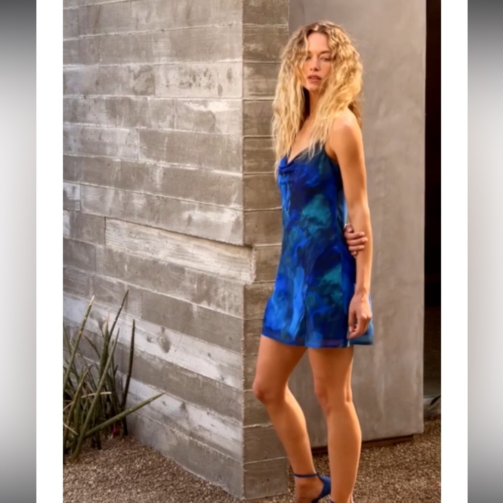 Dynamite Printed Dress